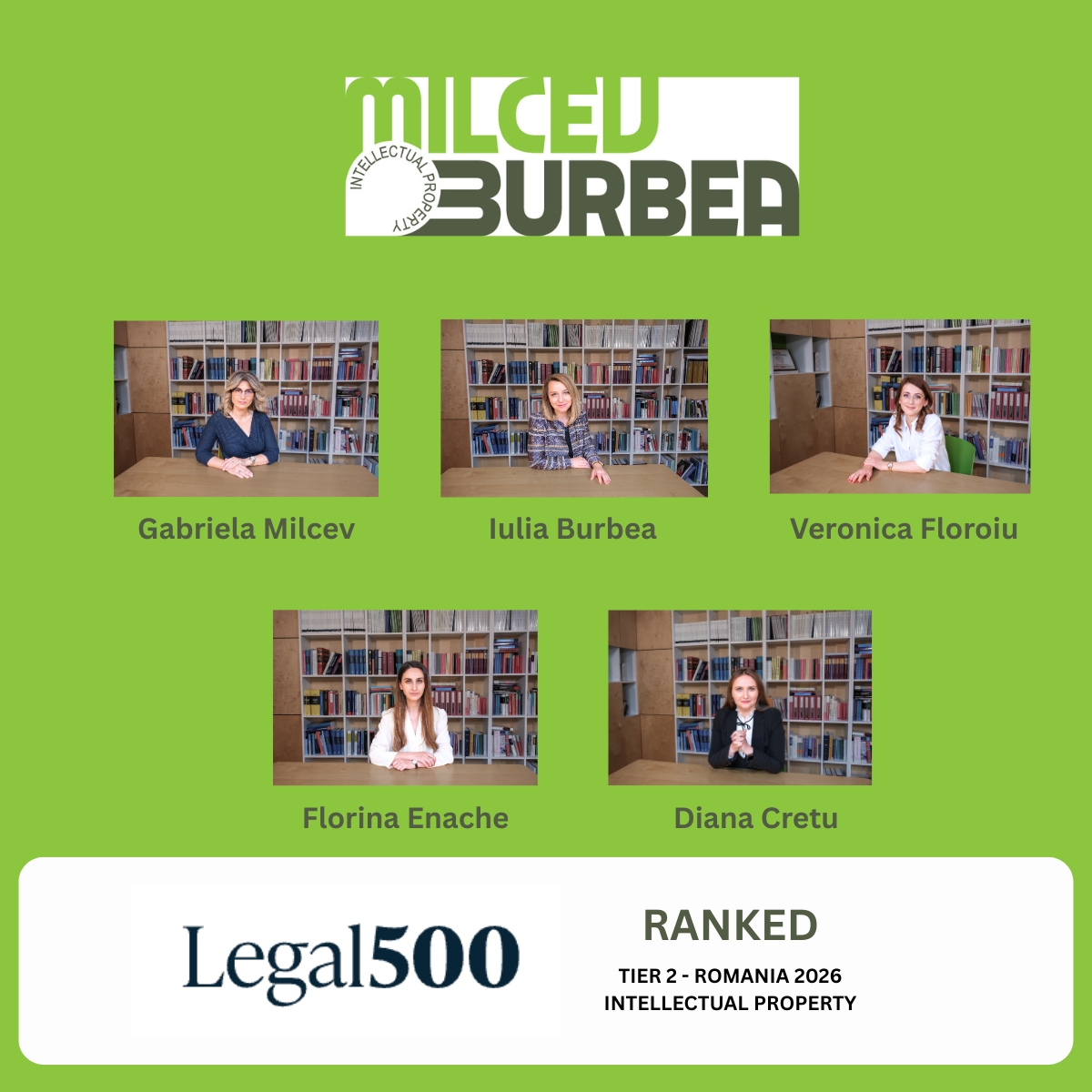 Milcev Burbea Legal 500 2026