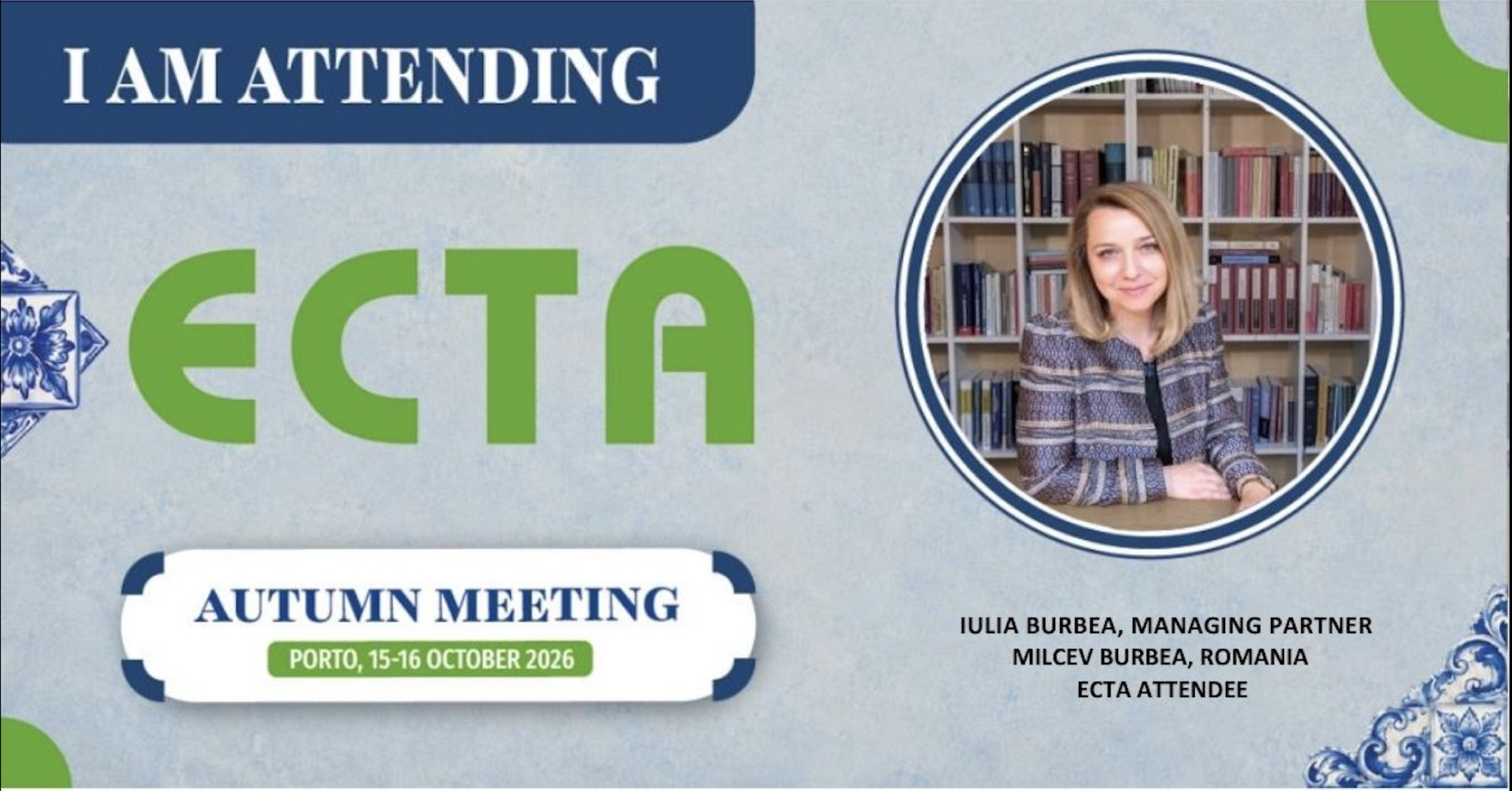 Iulia Burbea ECTA Autumn Meeting 2026