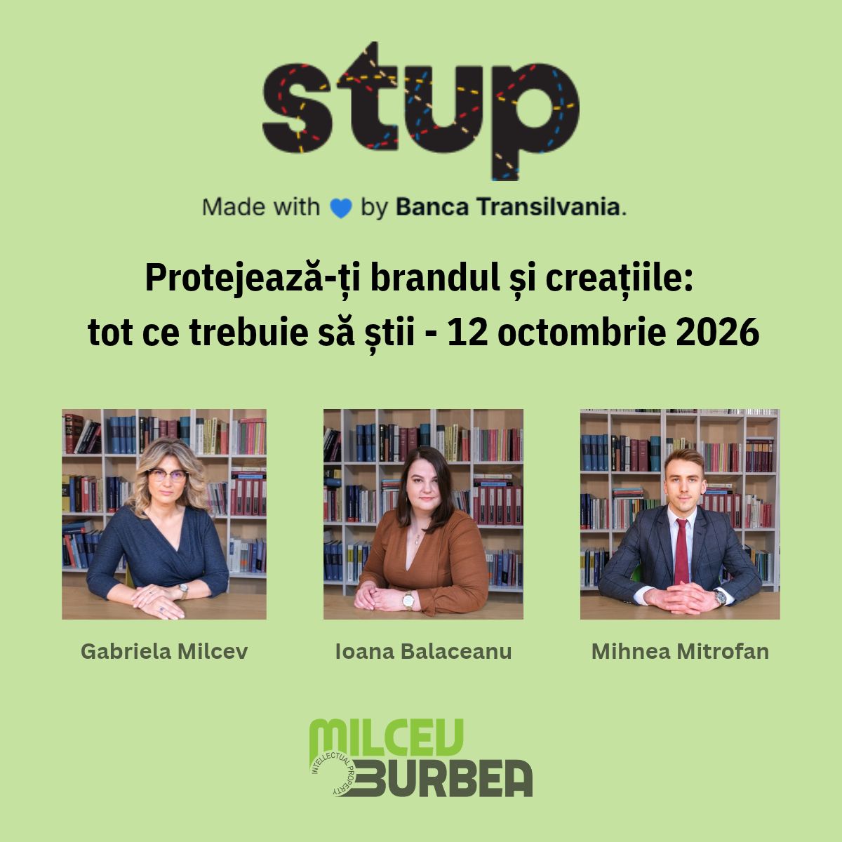 Milcev Burbea STUP